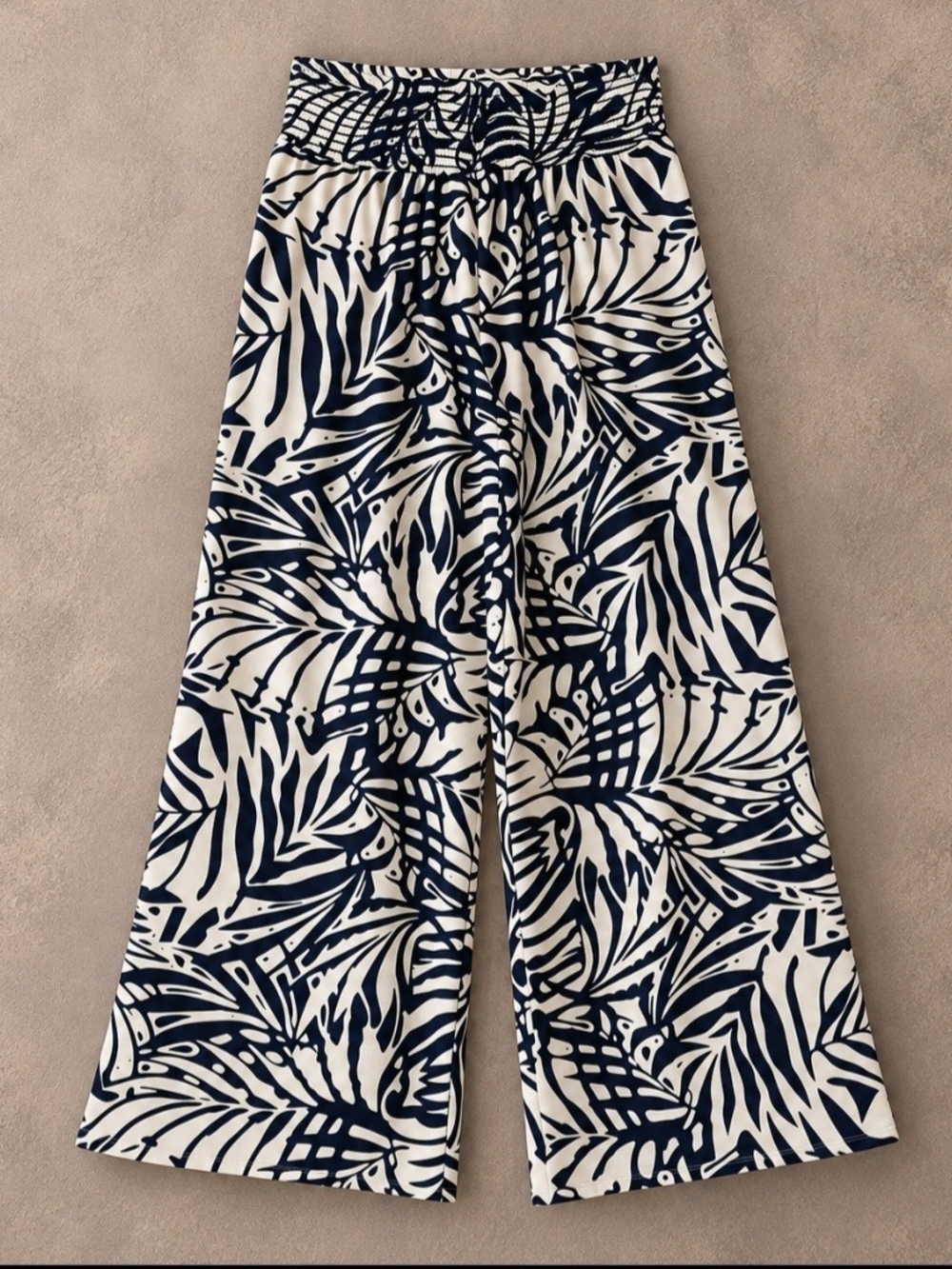 Patrons of Peace Cream a Navy Pants